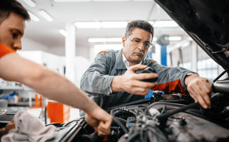 Audi Engine Inspection