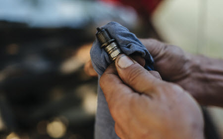 Porsche Spark Plug Check