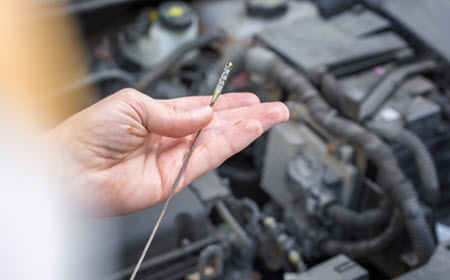 Mercedes Oil Level Check
