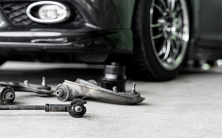 Mercedes Worn Ball Joints Replacement