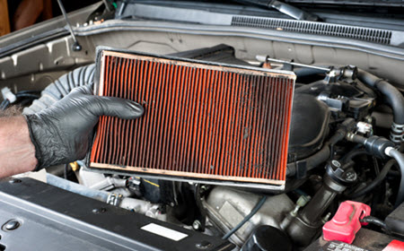Audi Dirty Air Filter Removal