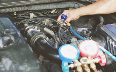 Mercedes Air Conditioning System Recharge