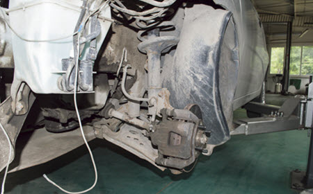 Mercedes Chassis Flex Disc Repair